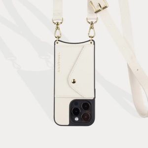 New in dust bag Bandolier, Hailey for iPhone 13, ivory, case only